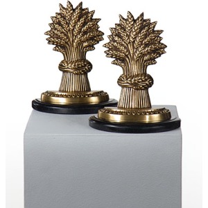 Wheat Sheaves Bookends (pair)