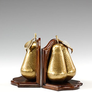 Pear Bookends (pair)