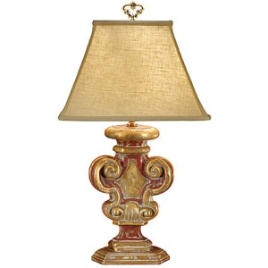 Tuscan Carving Lamp
