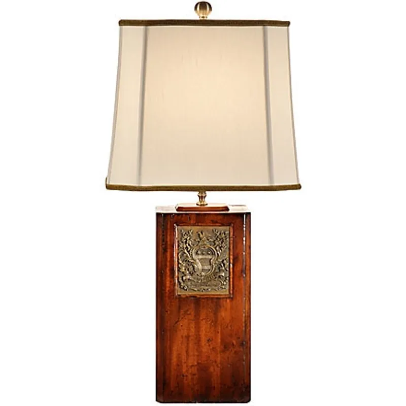 George's Brass Bookplate Lamp