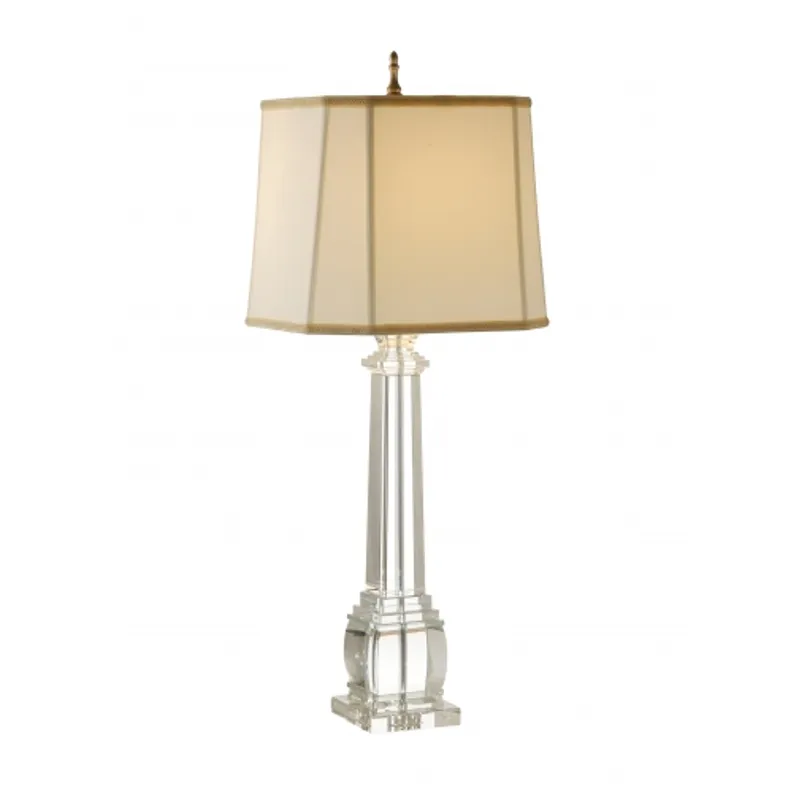 Square Column Crystal Lamp