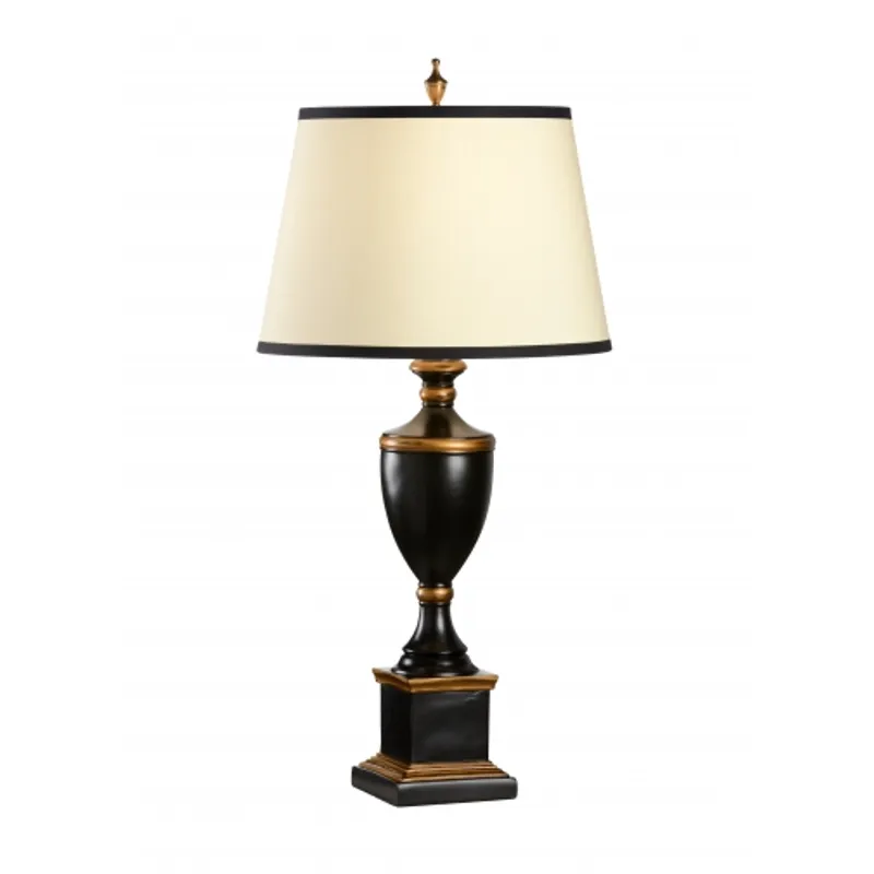 Decorated Urn Lamp