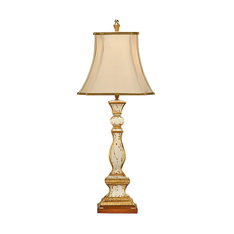 Old Worn Column Lamp