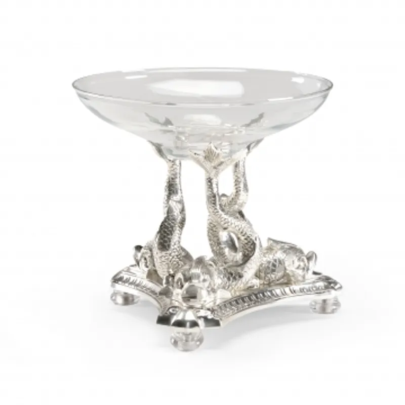 Dolphins Tripod Bowl