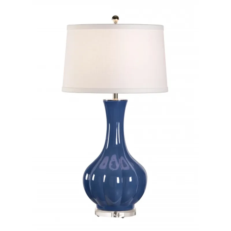 Scalloped Bottle Lamp