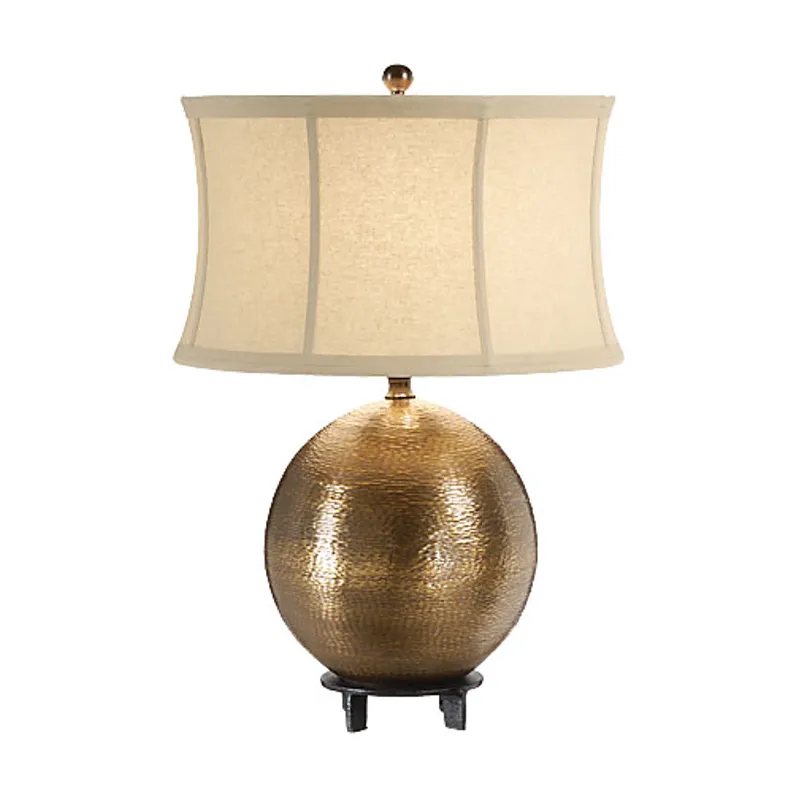 Rippled Ball Lamp