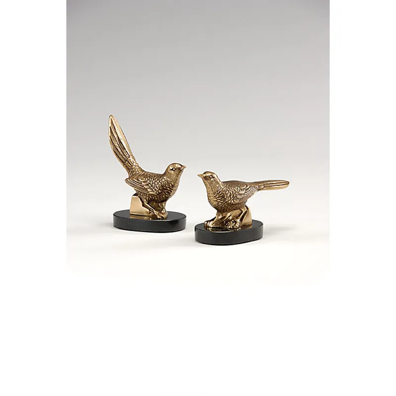 Plinthed Birds (pair)