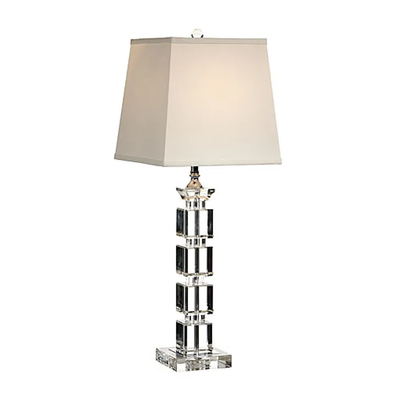 Blocks In Crystal Lamp