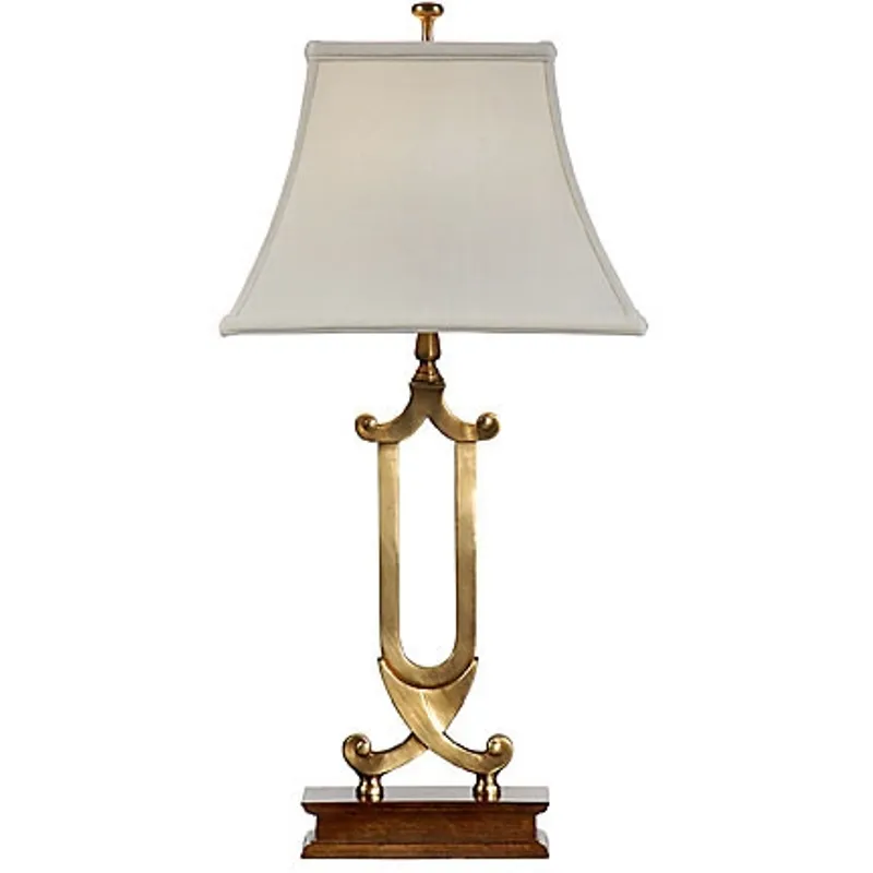 Crossed Scrolls Lamp
