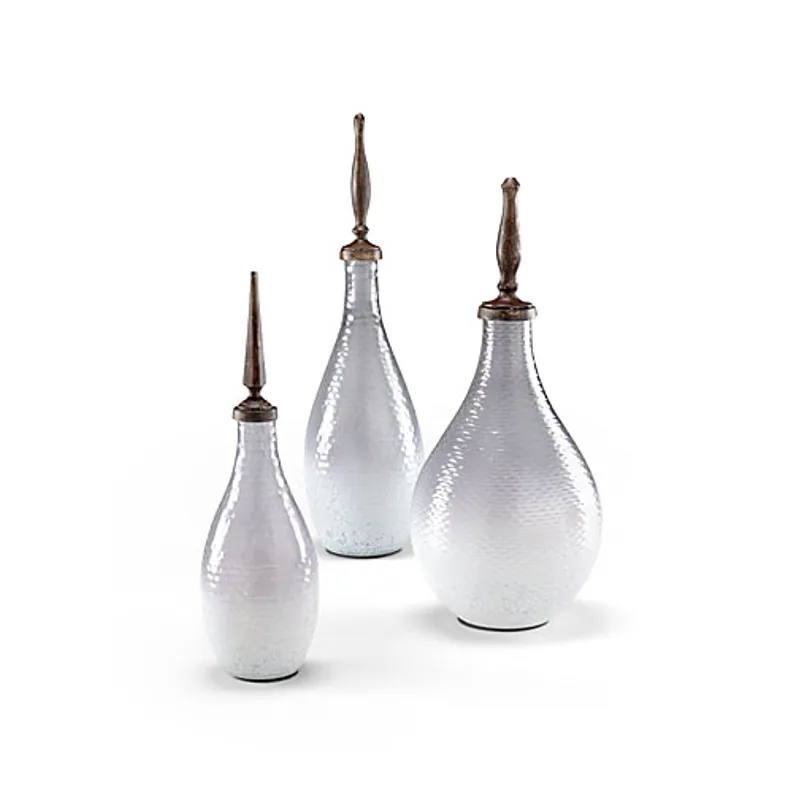 Finial Bottles S/3