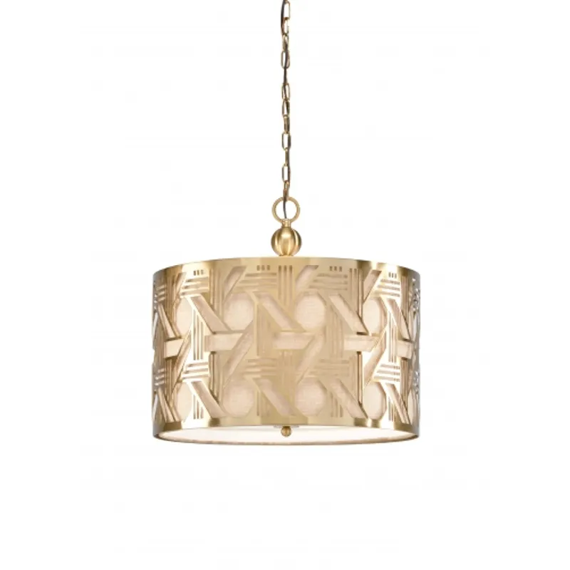 Hutton Pendant - Brass
