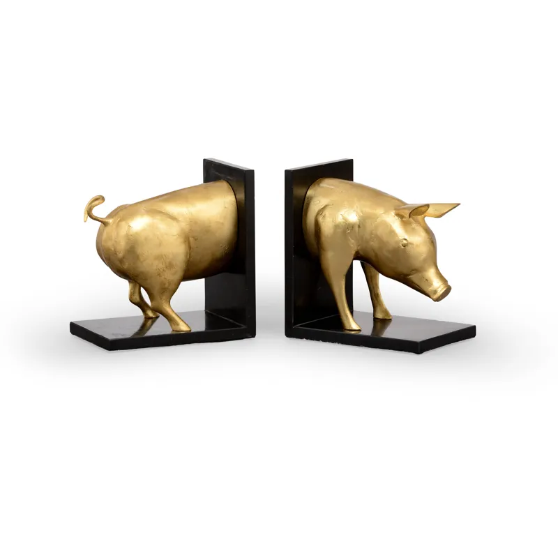 Piggie Bookends Pair