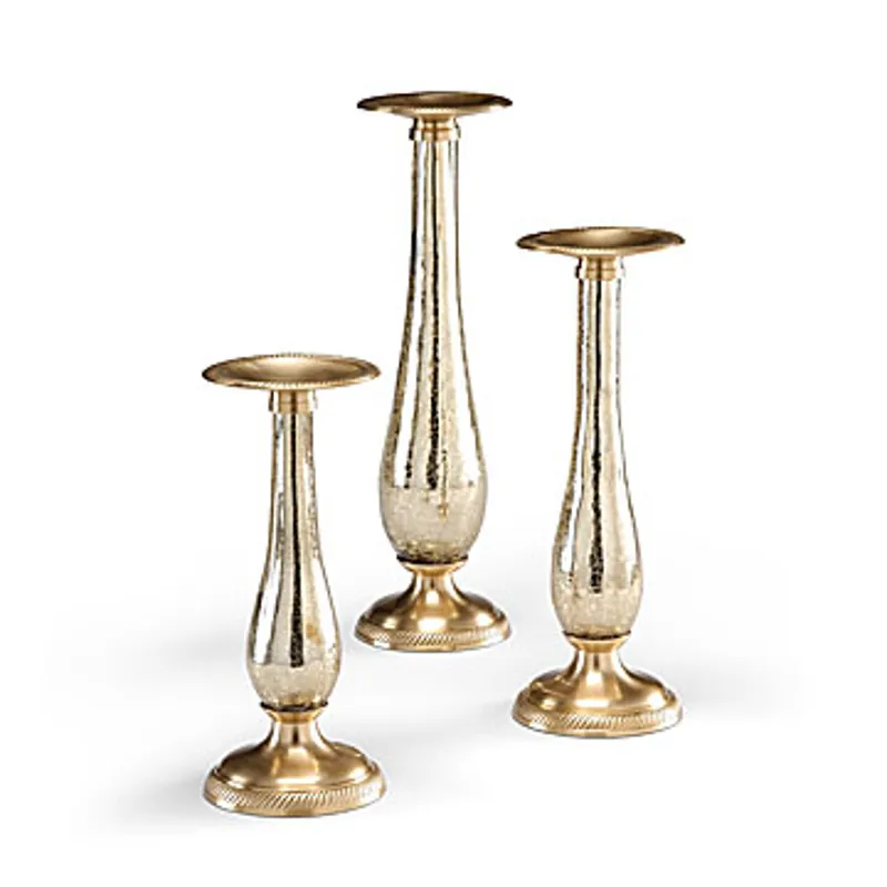 Pillar Candleholders (set 3)