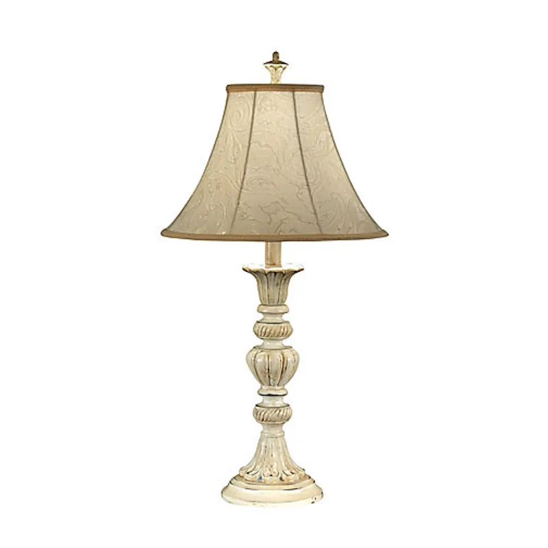 Old White Lamp