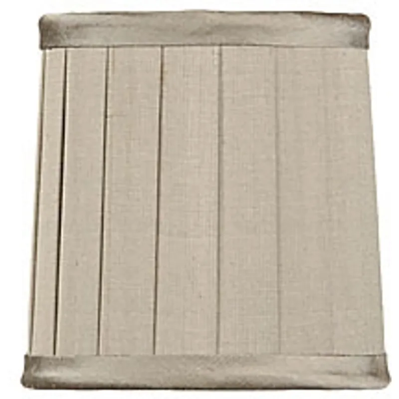 Pleated Silk Chandelier Shade