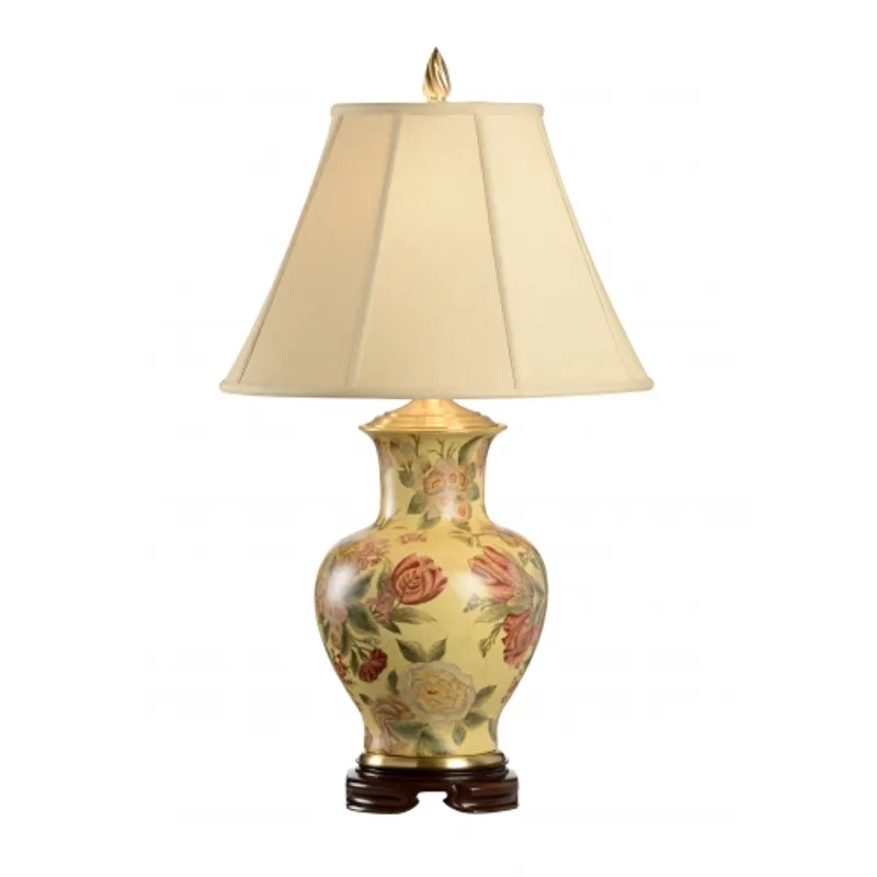 Varigated Flowers Lamp