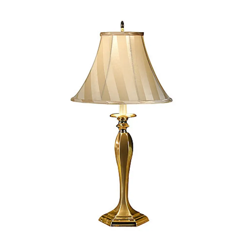 Brass Stick Lamp