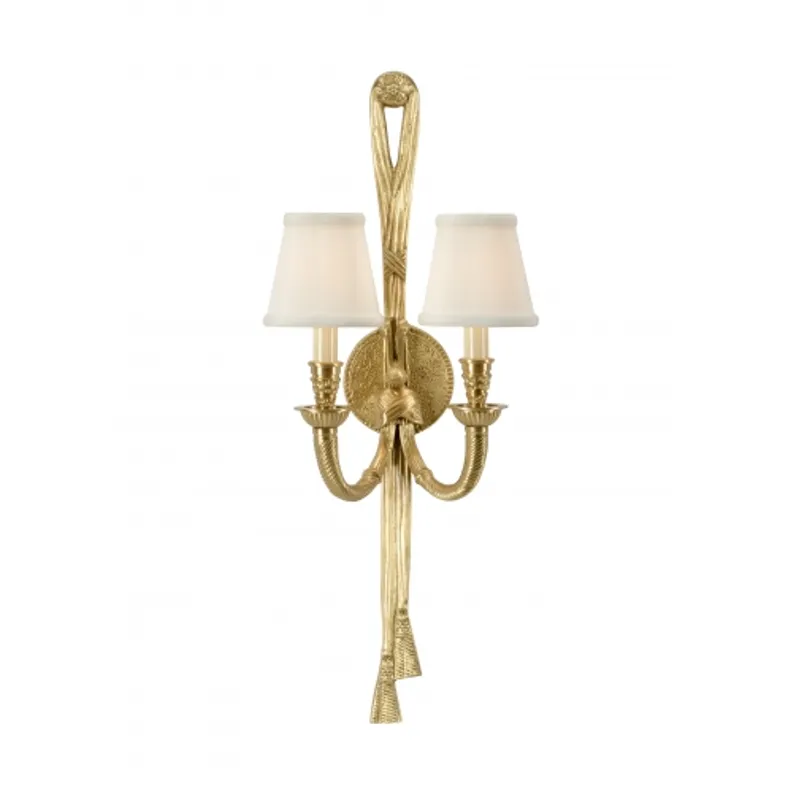 Tassel Twist Double Sconce