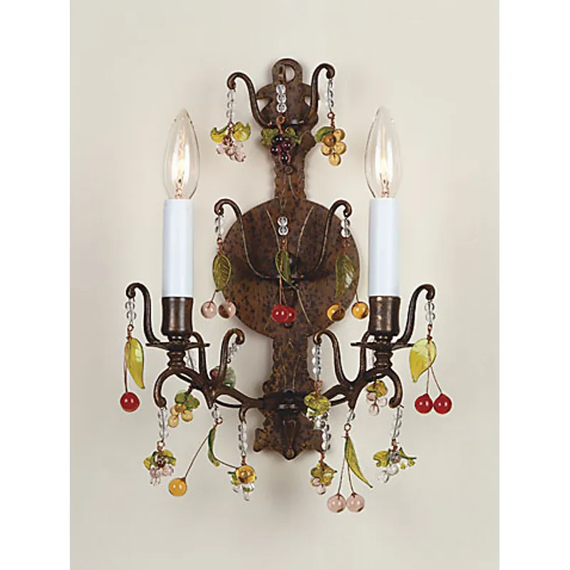 Sconce With Crystals