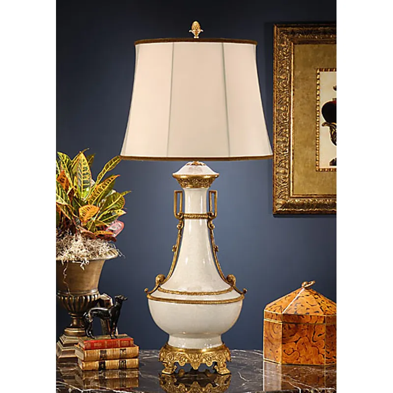Important Urn Lamp