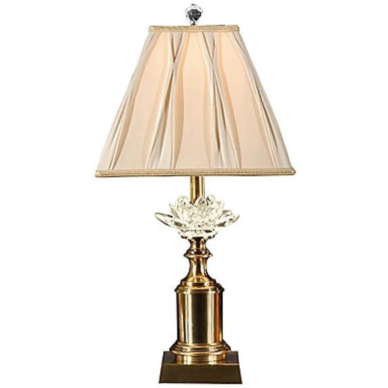 Crystal Flower Lamp