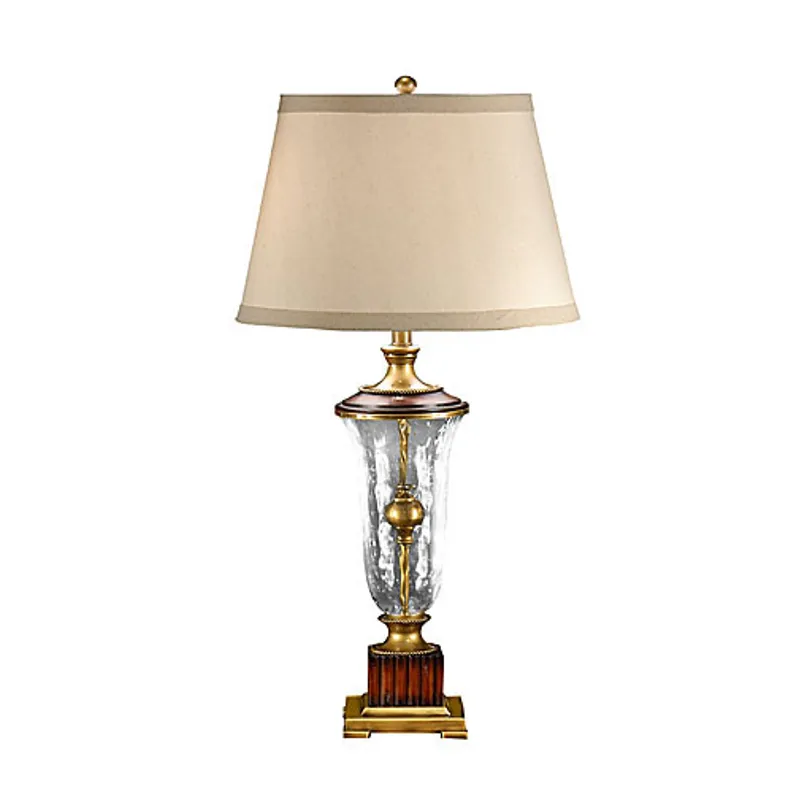 Crystal Vase Lamp