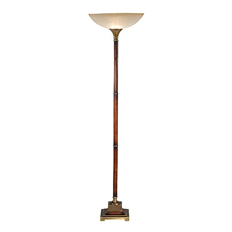 Torchiere Of Wood