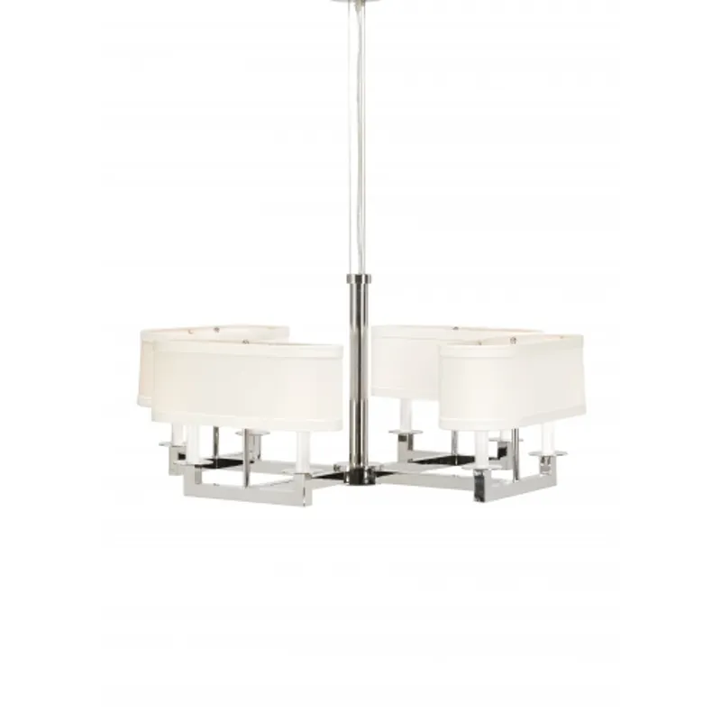 Long Squares Chandelier