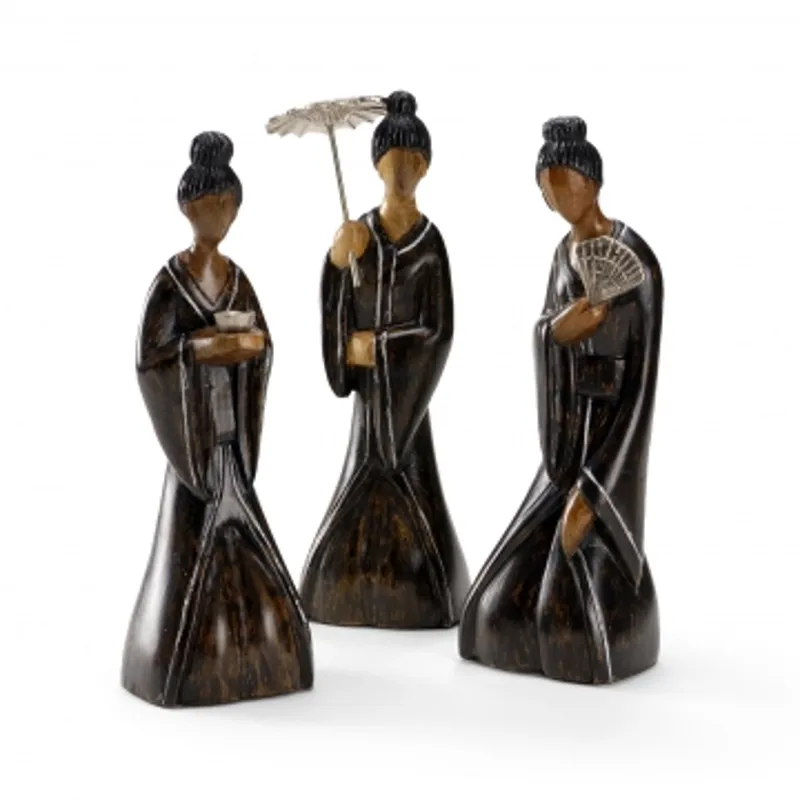 Sitting Ladies  (set 3)
