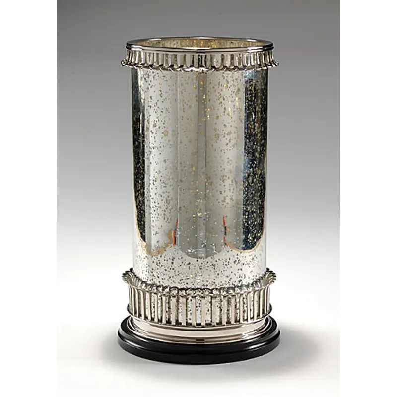 Mercury Glass Candleholder