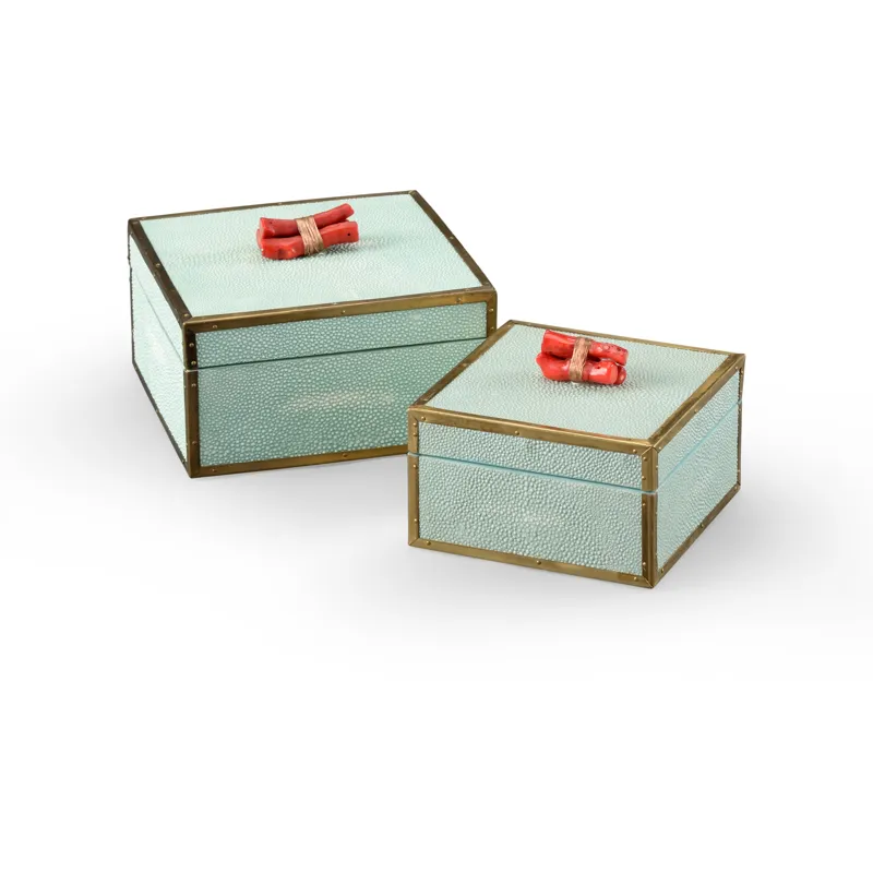 Coral Boxes S2 - Green