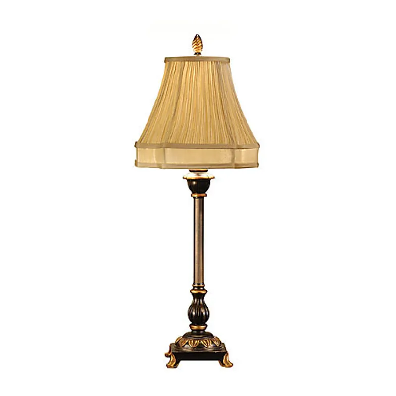 Footed Candlestick Lamp