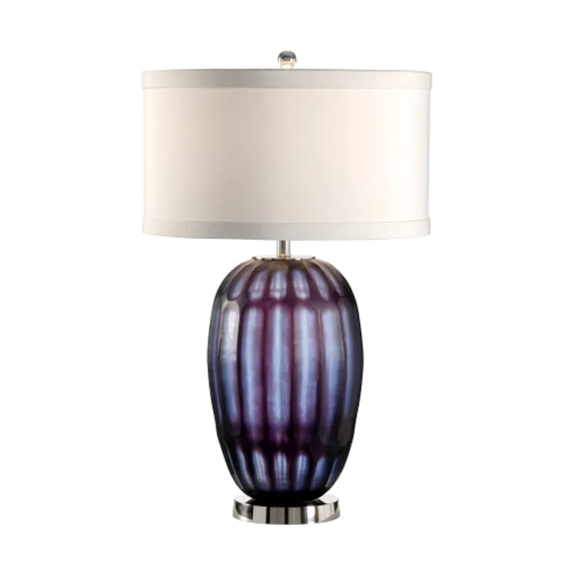Block Cut Crystal Lamp
