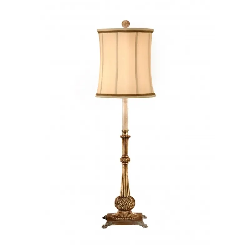 Carved Buffet Lamp
