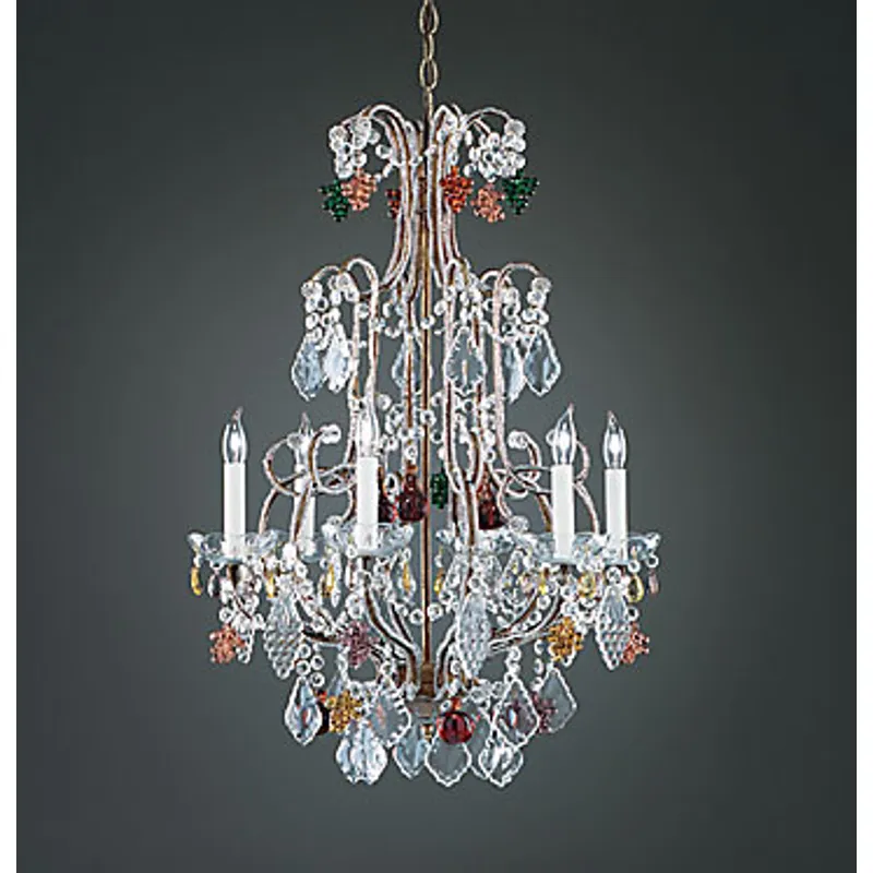 Crystal Fruits Chandelier