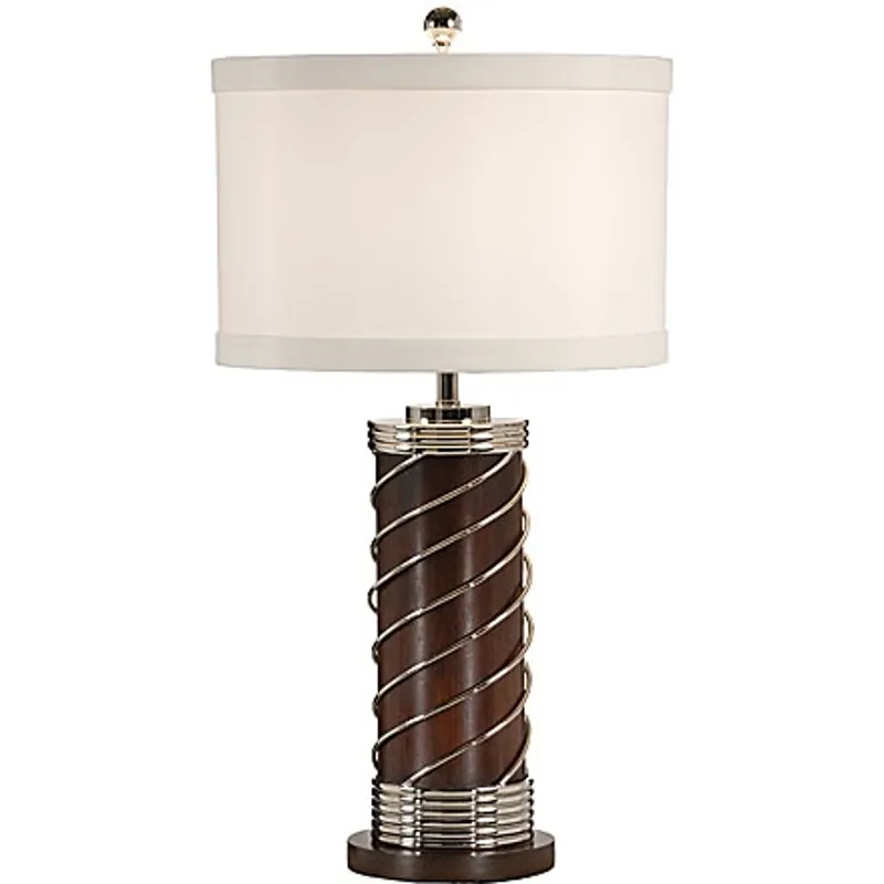 Wrapped Cylinder Lamp