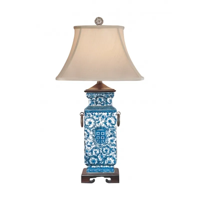 Blue White Heralds Lamp