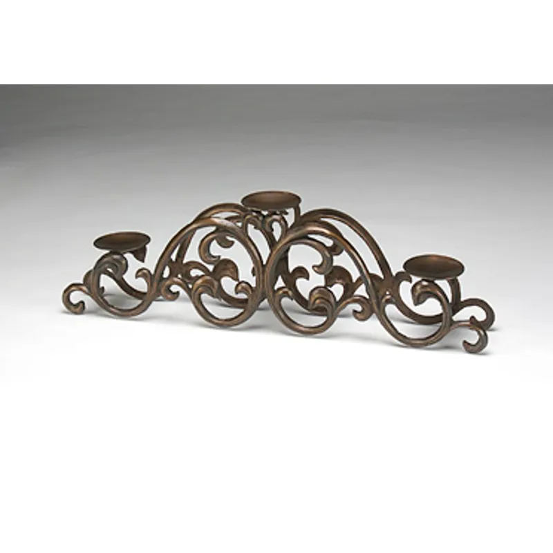 Scroll Candleholder