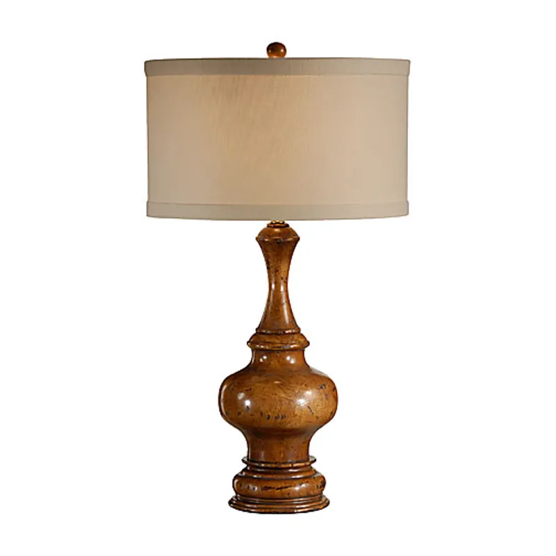 Footed Bottle Lamp