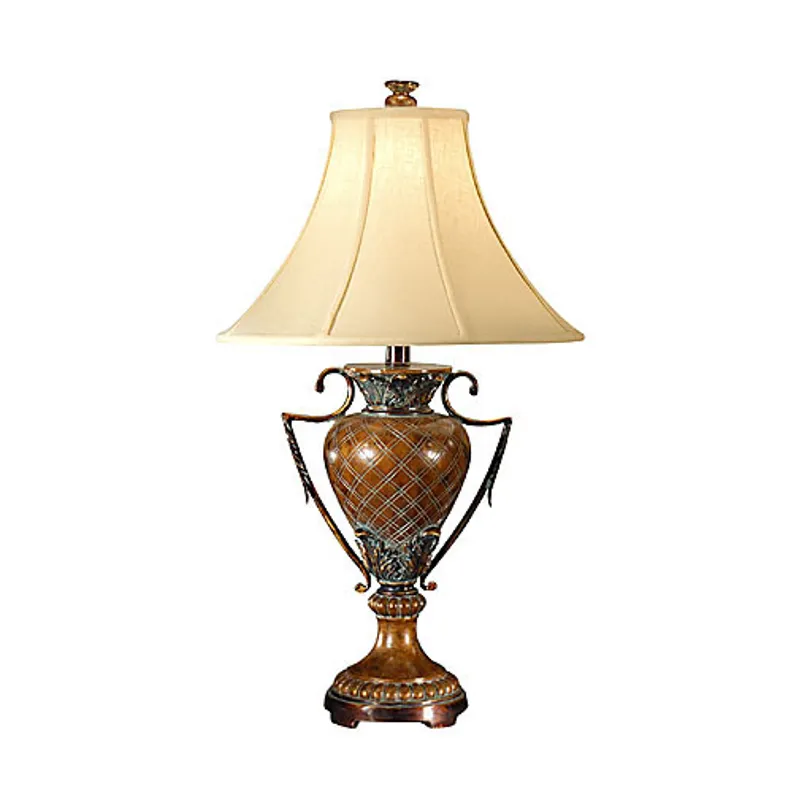 Crisscross Urn Lamp