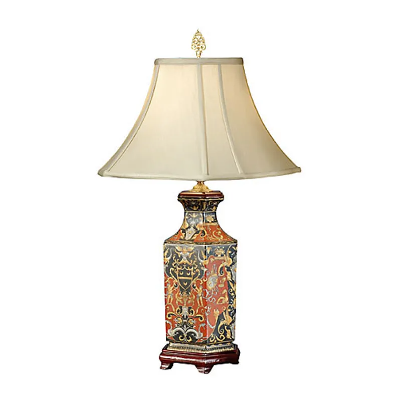 Hex Vase Lamp