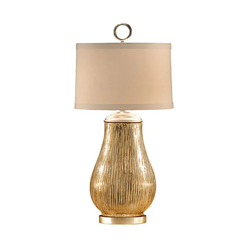 Broom Finish Vase Lamp