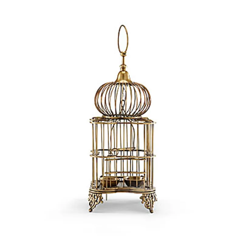 Bronze Bird Cage