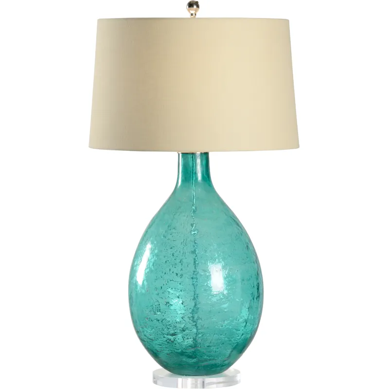 Crinkle Texture Bottle Lamp
