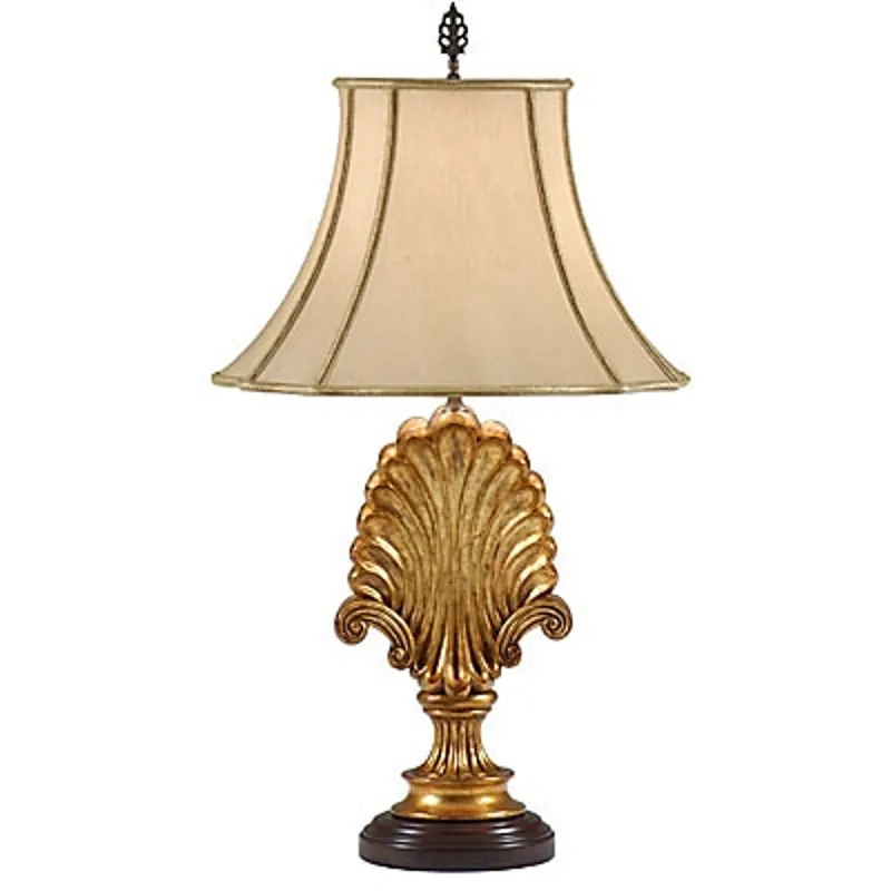 Shell And Scrolls Lamp