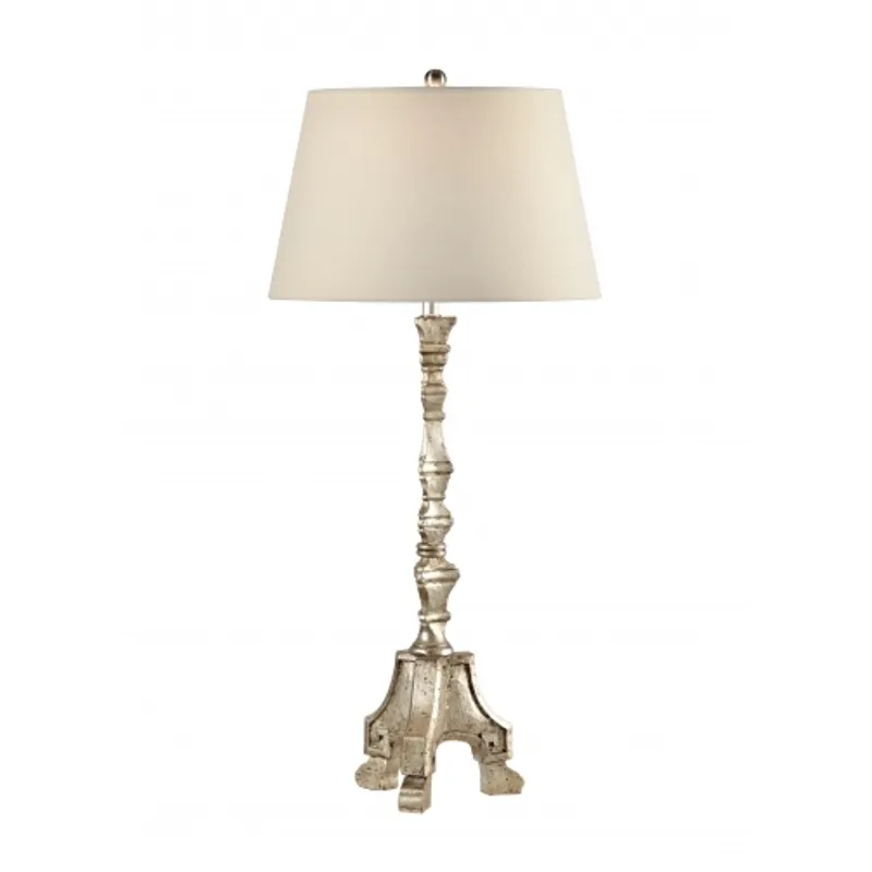 Greek Key Stick Lamp