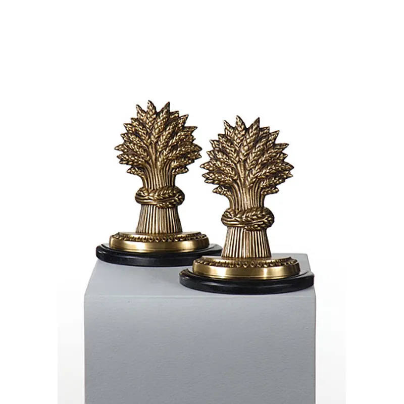 Wheat Sheaves Bookends (pair)