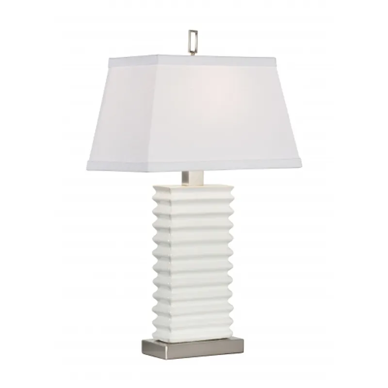 Accordian Vase Lamp
