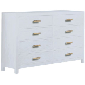 Fresno 60" 8-Drawer Dresser - White