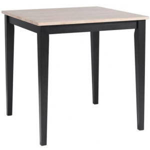 Bay City 36" Tall Table - Nature/Ebony